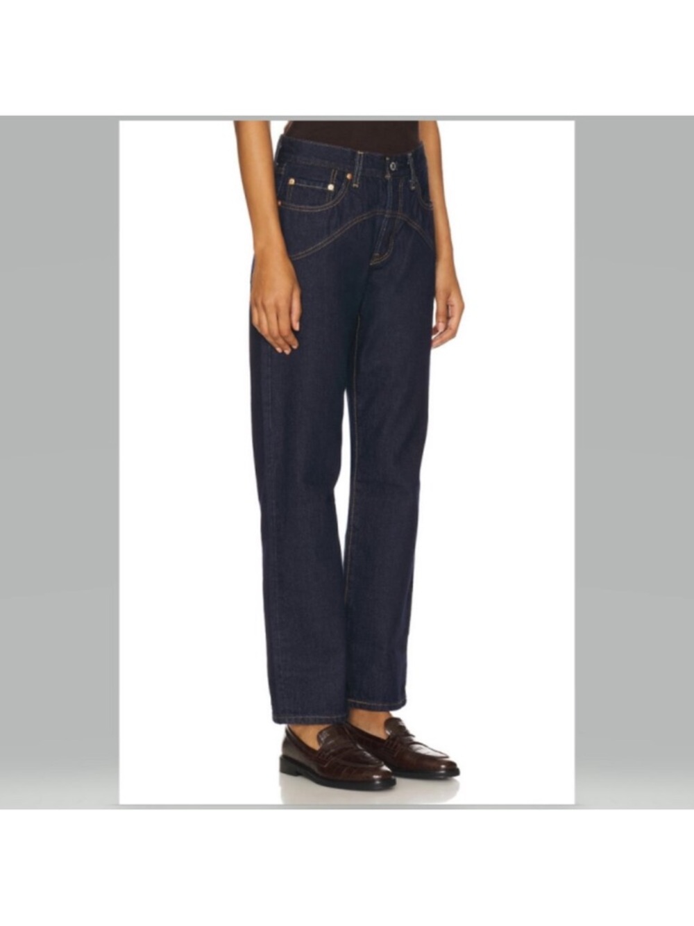 Levi's 501 90’s Western Jeans Dark Indigo Wash in Deep Breathe Size 27x30 NWT - Picture 2 of 10